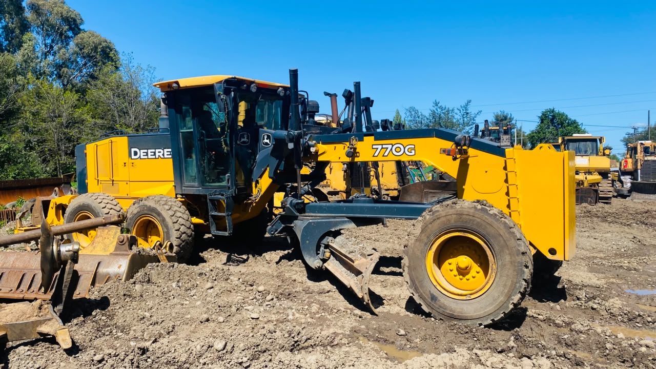 Motoniveladora John Deere 770G